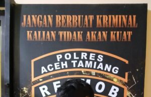 Kapolres AKBP Muliadi S.H.,M.H ; “Pelaku Penjambretan Tempo 7Jam Berhasil Di Bekuk Sat Reskrim Polres Aceh Tamiang”
