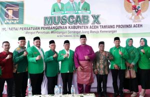 Pembukaan Muscab X DPC PPP, Tekankan Sinergi Bangun Daerah Pascabencana Di Hadiri Oleh Bupati