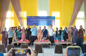 Pelatihan Inovasi Wastra dan Upskilling Fashion Etnik Di Buka Ketua Dekranasda Aceh Tamiang Di Hadiri Bank Indonesia.