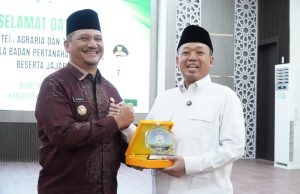 Kunjungan Kerja Menteri ATR RI Disambut Oleh Bupati Aceh Tamiang