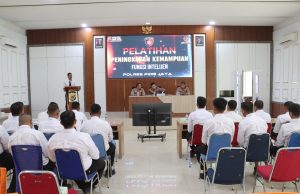 Hadapi Ancaman Kamtibmas, Polres Pidie jaya Gembleng Personel Intelijen.