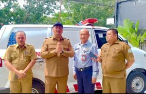 Pemkab Aceh Tamiang Terima Bantuan Ambulans dari DPN Korpri