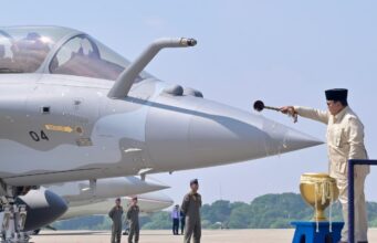 Presiden Prabowo Serahkan Pesawat MRCA Rafale dan Sistem Pertahanan Modern kepada TNI