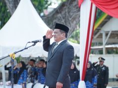 Upacara Peringatan Hari Lahir Pancasila Wakil Bupati Aceh Tamiang langsung yang Menjadi Irup.
