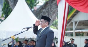Upacara Peringatan Hari Lahir Pancasila Wakil Bupati Aceh Tamiang langsung yang Menjadi Irup.