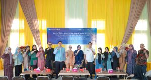 Pelatihan Inovasi Wastra dan Upskilling Fashion Etnik Di Buka Ketua Dekranasda Aceh Tamiang Di Hadiri Bank Indonesia.