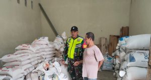 Serda Oki Sandra Sambangi Gudang Padi wilayah Binaannya