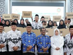 Wabup Ismail, Apresiasi Pada PGRI DKI Jakarta Yang Memberikan Bantuan Pada Guru Terdampak Banjir di Aceh Tamiang