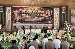 Hari Bhayangkara Ke-80, Polres Aceh Tamiang Gelar Dzikir Akbar dan Doa Bersama