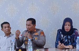 Kapolsek Sruway Yang Baru, AKP Marias, S.H. Bersama Muspika Seruway Adakan Temu Ramah