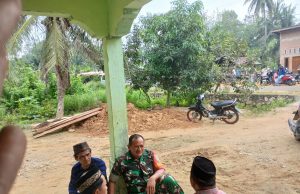 Serka Subagio Babinsa Koramil 08/Rantau Ajak Masyarakat Tetap Jaga Toleransi Dan Kerukunan Umat Beragama