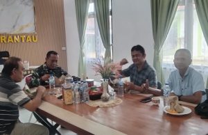 Danramil 08/Rantau, Kapten Inf Lusmin Perkuat Sinergi Bersama Awak Media