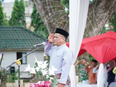 Peringati Harganas, Wakil Bupati Aceh Tamiang, Ismail, SE.I, Sebagai Inspektur Upacara .