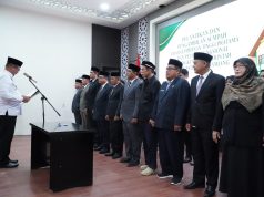 Hari ini,13 Pejabat Pimpinan Tinggi Pratama dan 17 Pejabat Fungsional Pemerintah Kabupaten Aceh Tamiang Di Lantik Bupati.