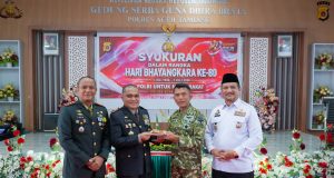 Memperingati Hari Bhayangkara Ke-80 Polres Aceh Tamiang Gelar Syukuran