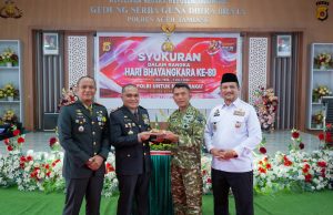 Memperingati Hari Bhayangkara Ke-80 Polres Aceh Tamiang Gelar Syukuran