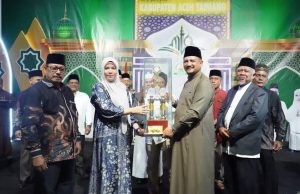 Penutupan MTQ Ke-IX Tingkat Kabupaten Aceh Tamiang Tahun 2026 Di Hadiri Oleh Kasi Humas Polres Aceh Tamiang