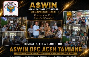 Rapat Kerja DPC Asosiasi Wartawan Internasional (ASWIN).