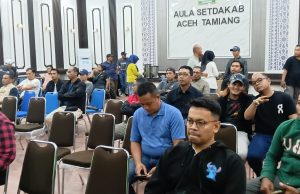 Nonton Bareng Semifinal Piala Dunia Dandim 0117/Aceh Tamiang Bersama Forkopimda