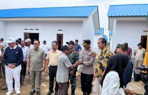 Serah Terima Hunian Tetap (Huntap) Tahap 1 Oleh Budha Tsu Chi Di Hadiri Wakapolres Aceh Tamiang