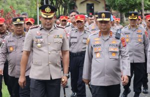 Kapolda Aceh Meninjau Pastikan Kesiapan SPN menerima Pendidikan Bintara Polri