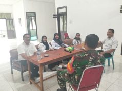 Babinsa Rantau Serka Subagio Pererat Sinergi Dengan ASN Kecamatan Rantau