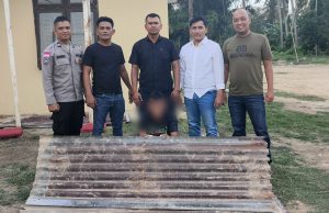 Seorang Residivis Dengan Kasus Pencurian Seng Telah Di Amankan Oleh Polsek Rantau