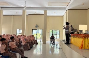 Jelang Hari Jadi Polwan ke-78 , Polwan Polres Pidie Jaya Edukasi Pelajar.