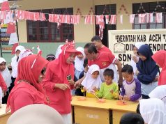 Memeriahkan HUT RI ke-81, SD Negeri Alur Bemban Adakan Perlombaan Antar siswa.
