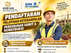 Pelatihan Keterampilan Bagi Calon Pekerja Migran Indonesia Di Buka Oleh Pemkab Aceh Tamiang