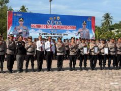 Tiga Bhayangkara Berprestasi Di Pidie Jaya Dapat Penghargaan .