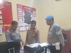 Wakapolres Pidie jaya Turun Langsung Ke Polsek Audit Kinerja Polsek