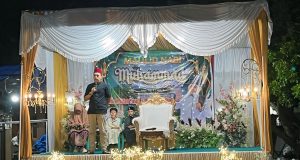Camat Kota Kualasimpang Dr. Cakra Arbas, S.H.I., M.H. Hadiri Tabligh Akbar Maulid Nabi Muhammad SAW 1448 H